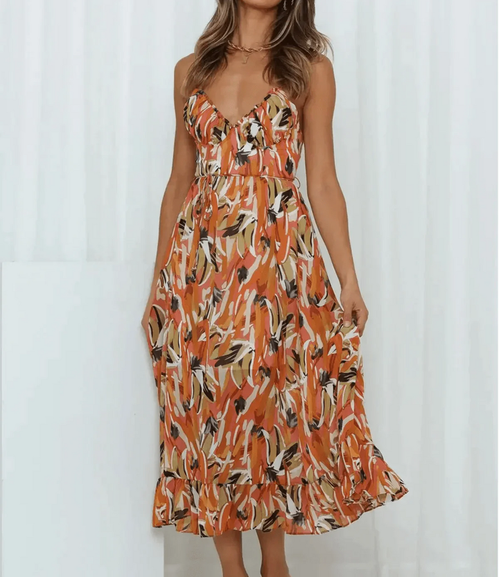 The Spark | Shimmering Midi Dress