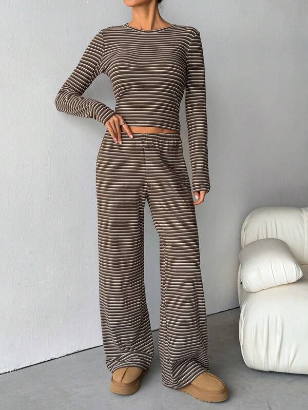 REEVE™ – Striped Relaxed Loungewear Set