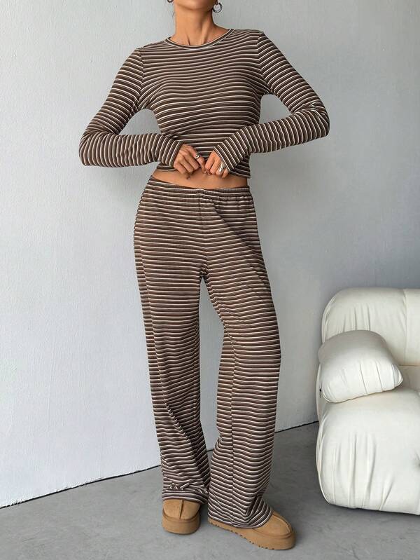 REEVE™ – Striped Relaxed Loungewear Set
