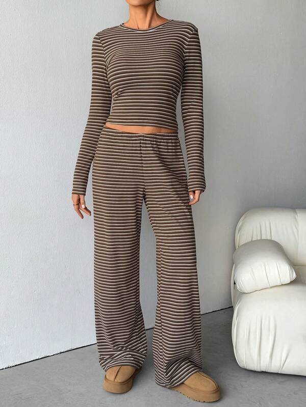 REEVE™ – Striped Relaxed Loungewear Set