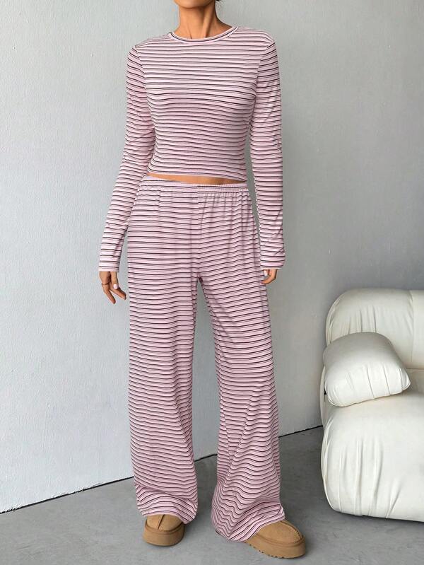 REEVE™ – Striped Relaxed Loungewear Set