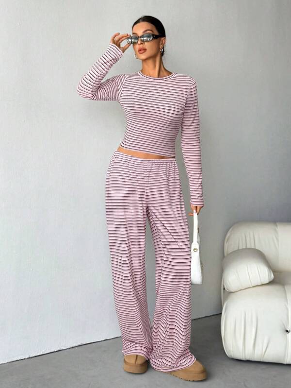 REEVE™ – Striped Relaxed Loungewear Set