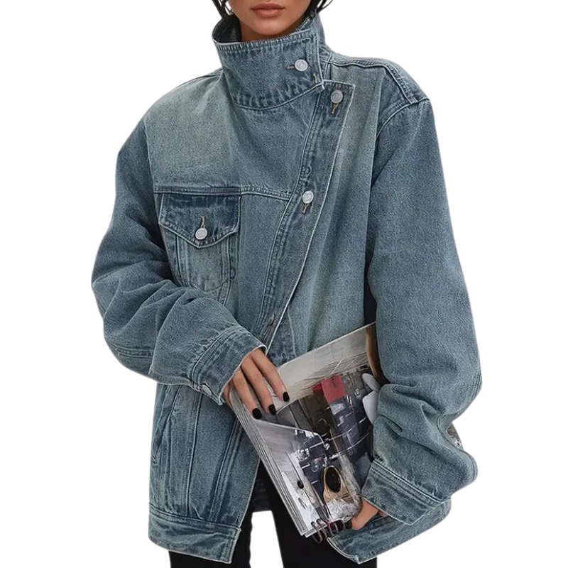 SKYE™ – Vintage High Neck Jacket