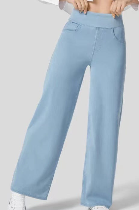 Solène - Relaxed Fit Wide Leg Jeans