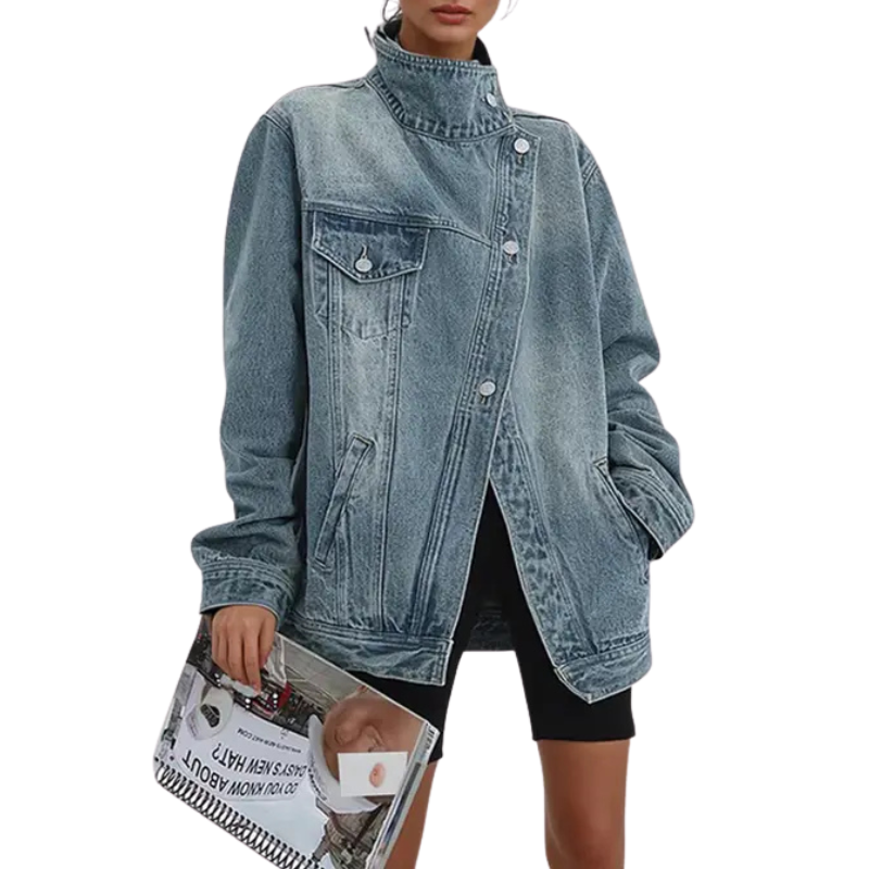SKYE™ – Vintage High Neck Jacket