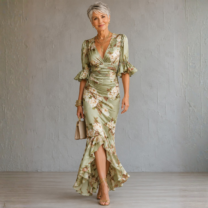 Anastasia | Satin Dress