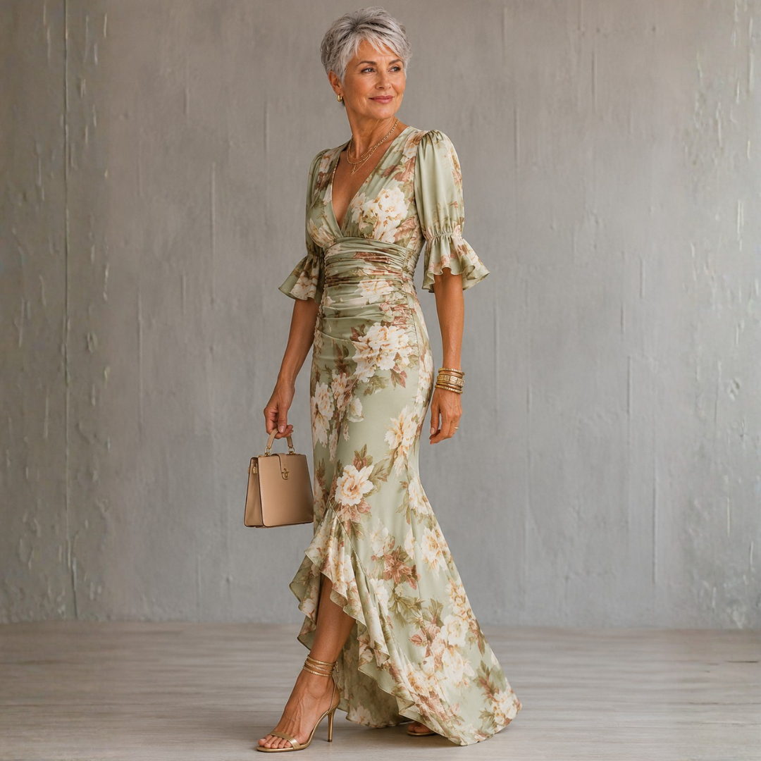 Anastasia | Satin Dress