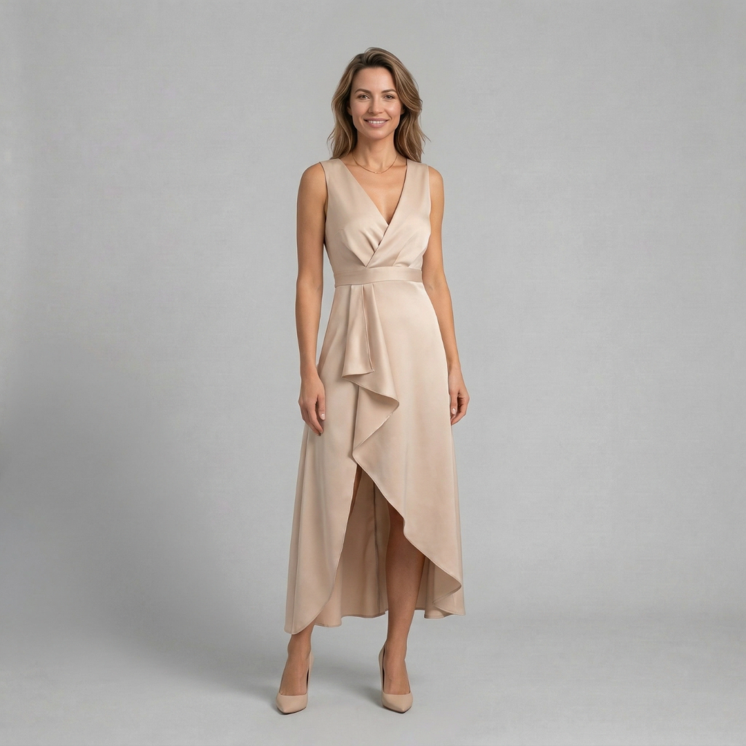 Femke - Wrap Midi Dress