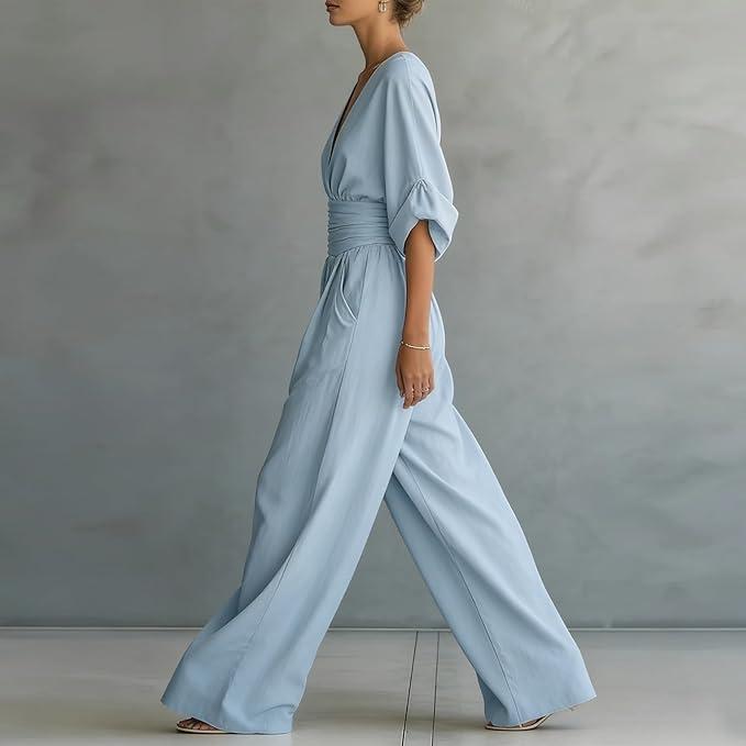 Georgina | Elegant Wide-Leg Jumpsuit