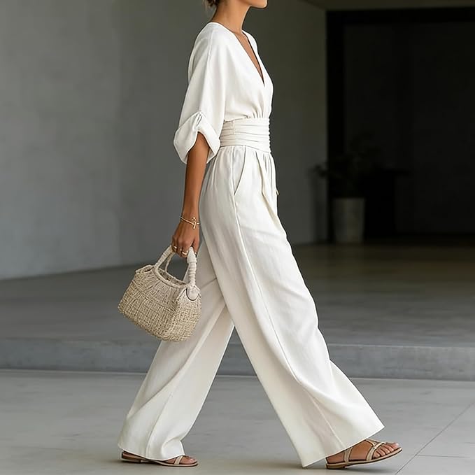 Georgina | Elegant Wide-Leg Jumpsuit