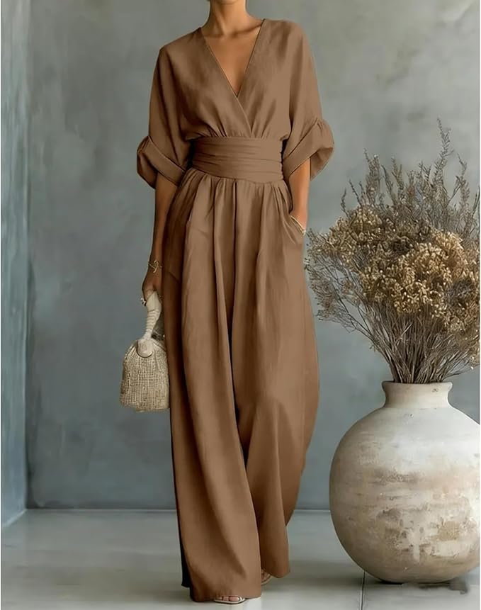 Georgina | Elegant Wide-Leg Jumpsuit