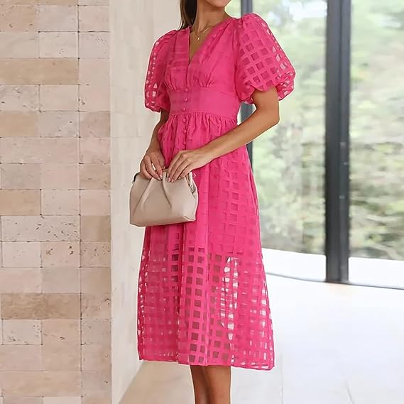 Julia - Elegant Summer Midi Dress