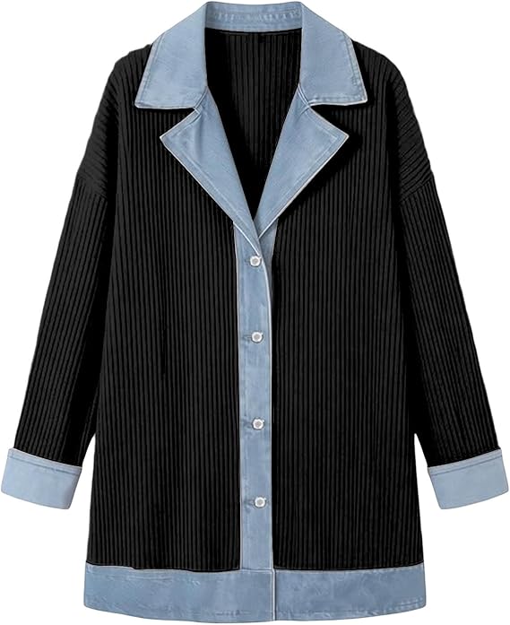 Margaret | Mixed Denim Jacket