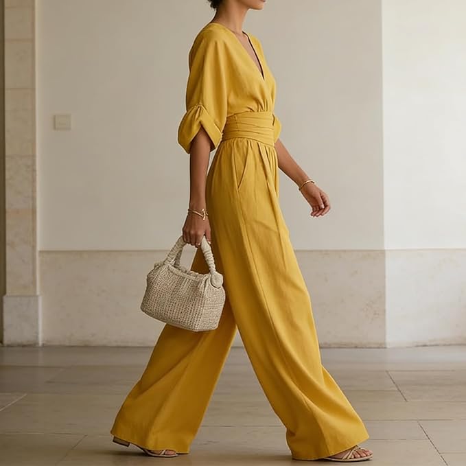 Georgina | Elegant Wide-Leg Jumpsuit