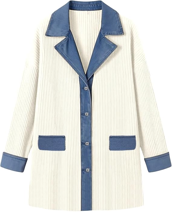 Margaret | Mixed Denim Jacket