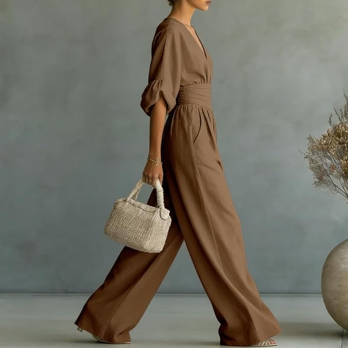 Georgina | Elegant Wide-Leg Jumpsuit