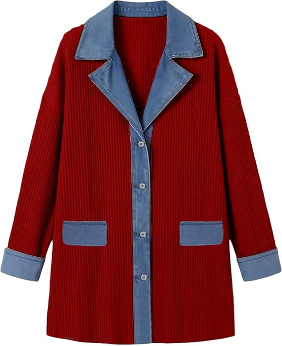 Margaret | Mixed Denim Jacket