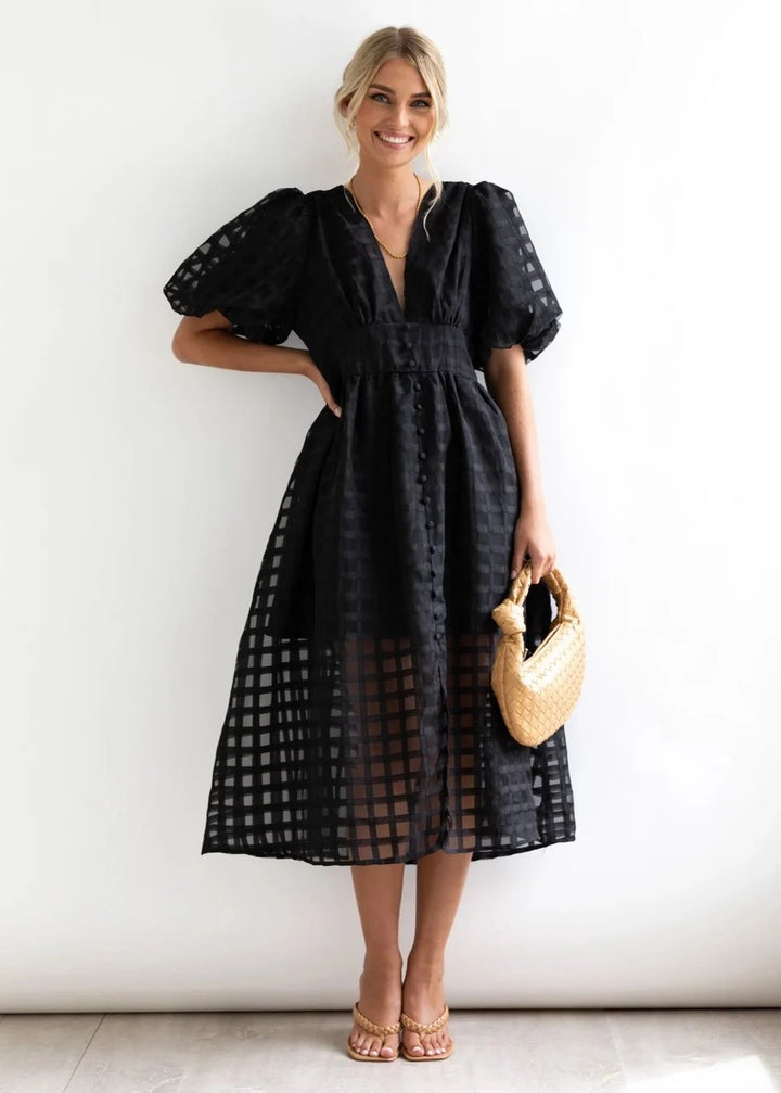 Julia - Elegant Summer Midi Dress