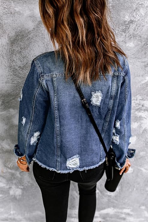 DENIM™ – Distressed Denim Jacket