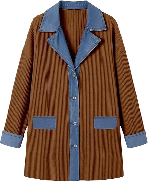 Margaret | Mixed Denim Jacket