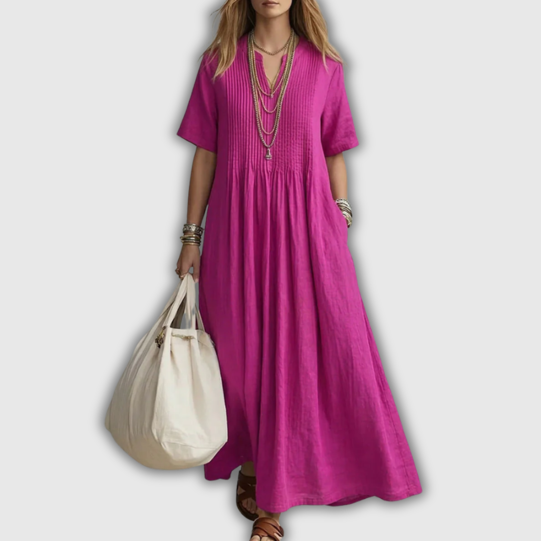 Noor | Elegant Pleated Dress