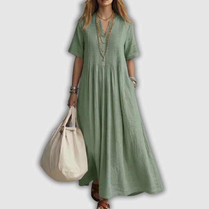 Noor | Elegant Pleated Dress