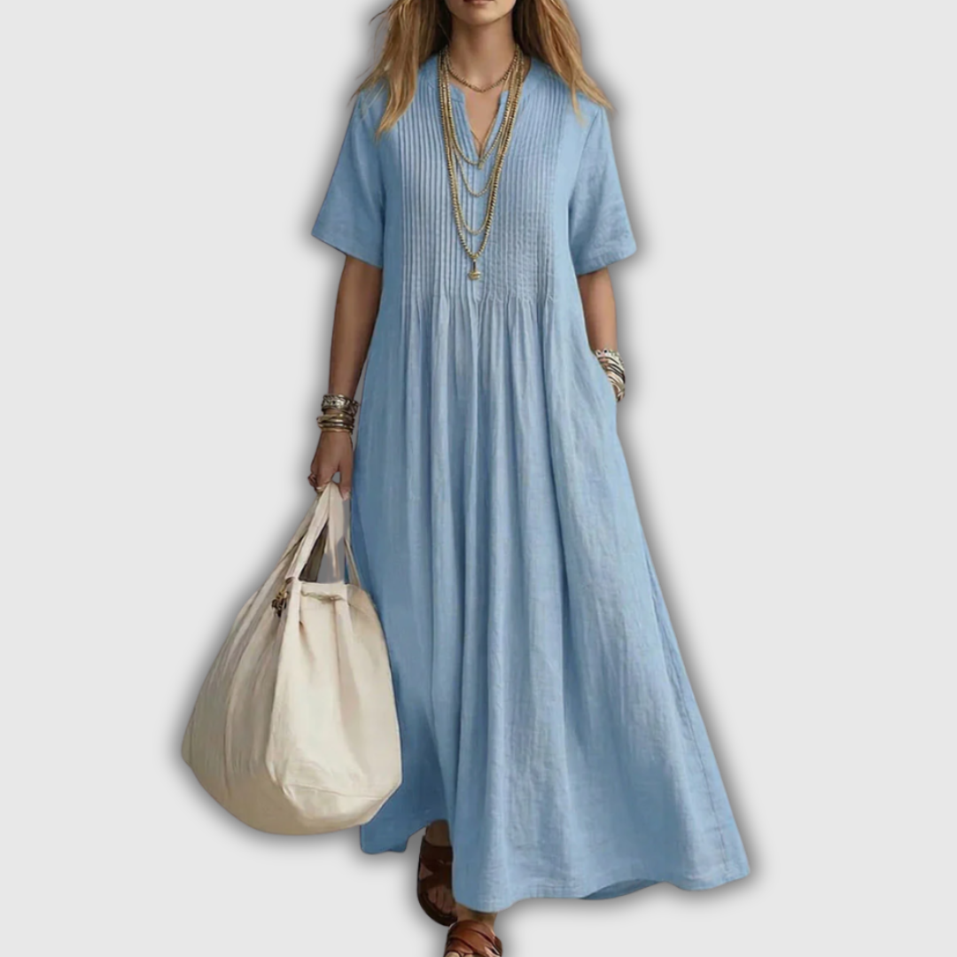 Noor | Elegant Pleated Dress