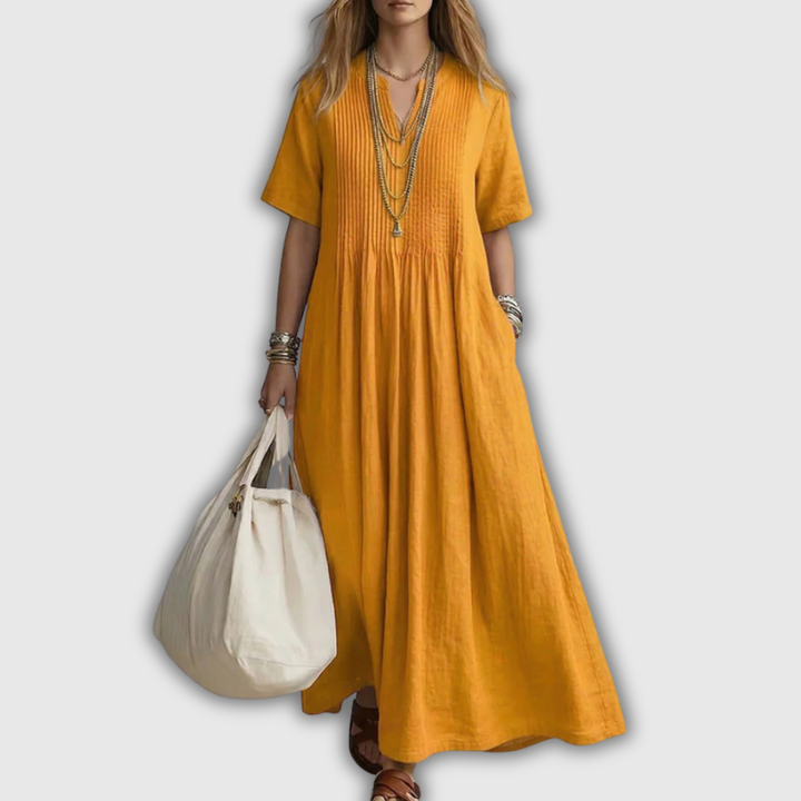 Noor | Elegant Pleated Dress