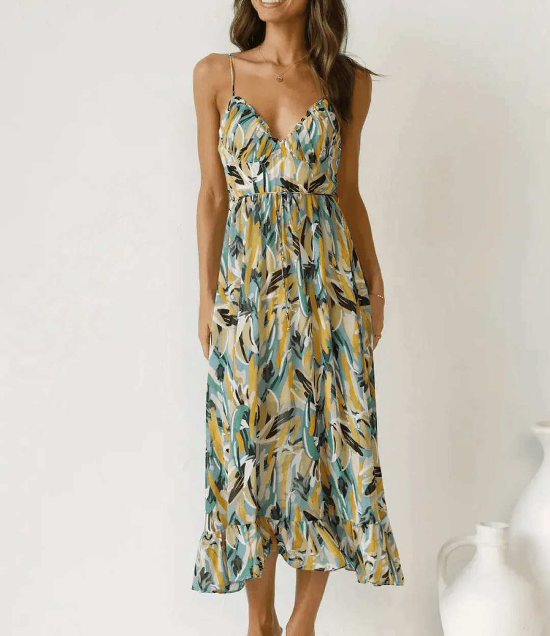 The Spark | Shimmering Midi Dress