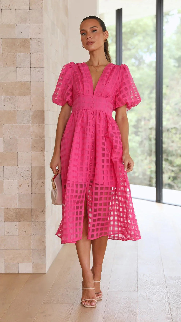 Julia - Elegant Summer Midi Dress