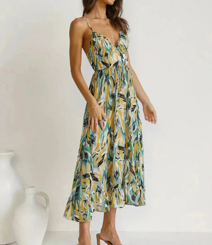 The Spark | Shimmering Midi Dress