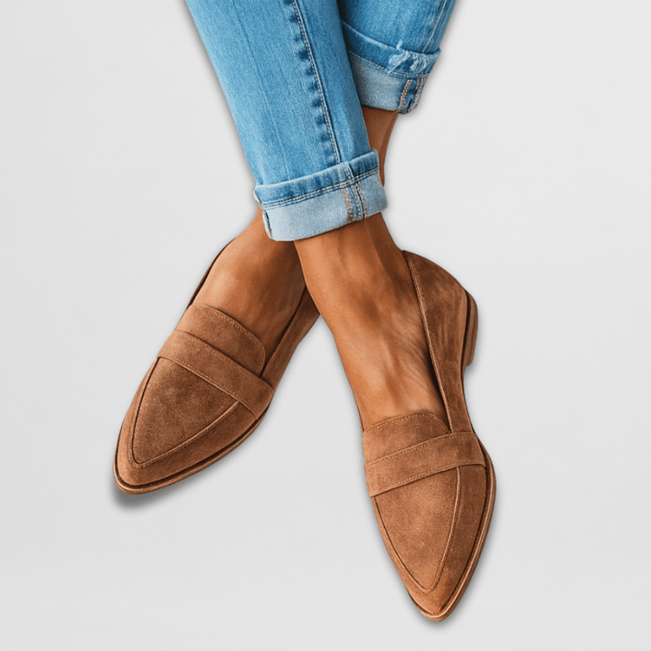 Helen - Soft Suede Moccasins