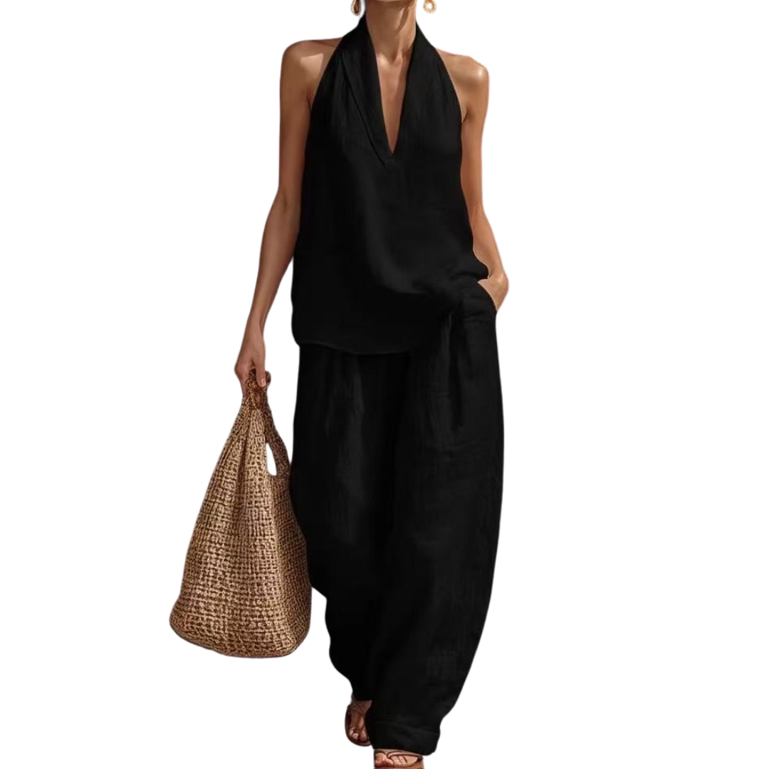 ZURI™ – Breezy Halter Two Piece Set