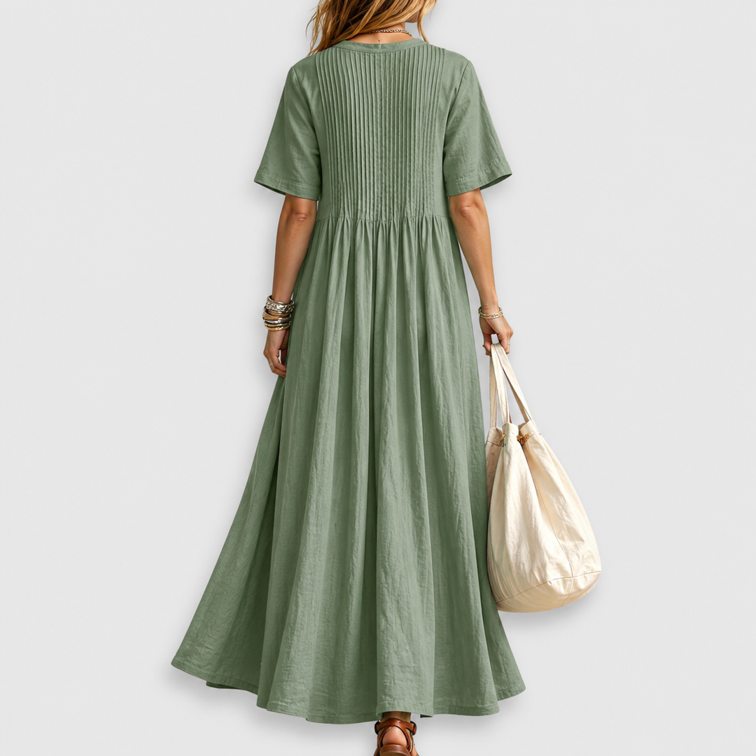 Noor | Elegant Pleated Dress