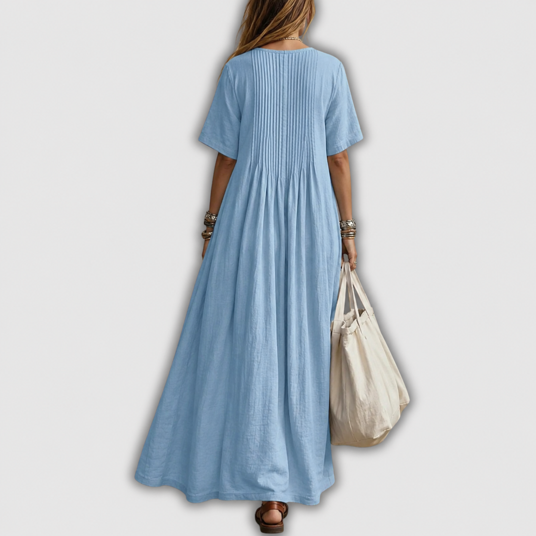 Noor | Elegant Pleated Dress