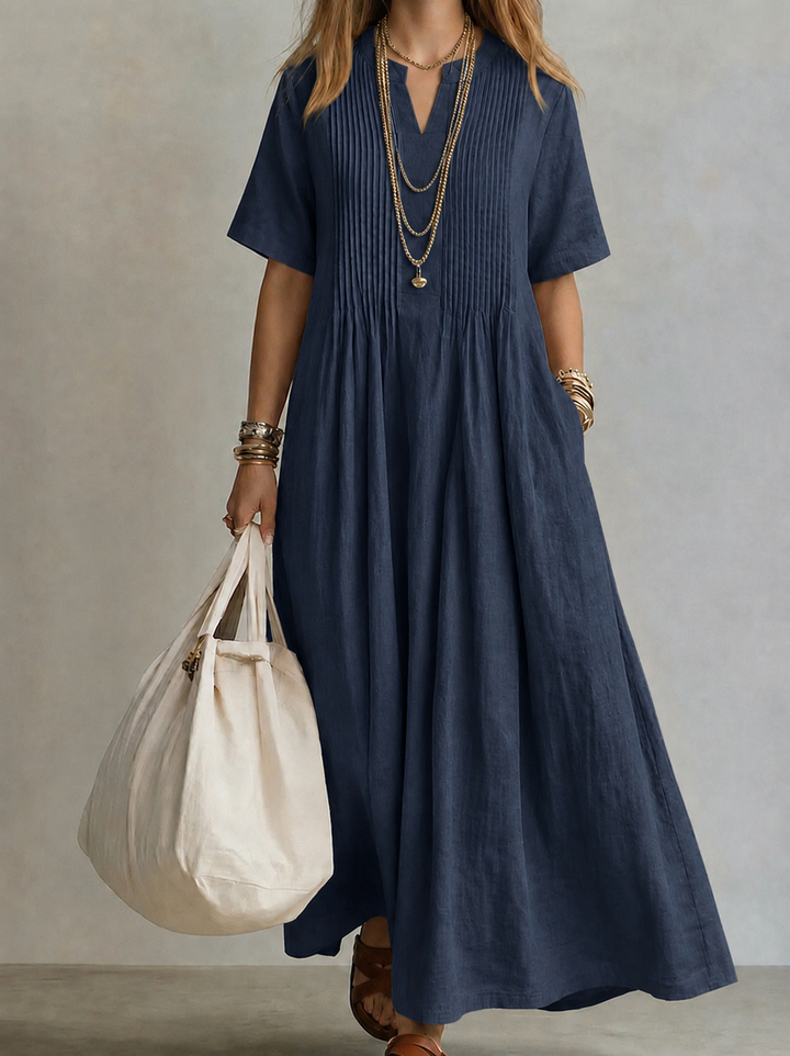 Noor | Elegant Pleated Dress