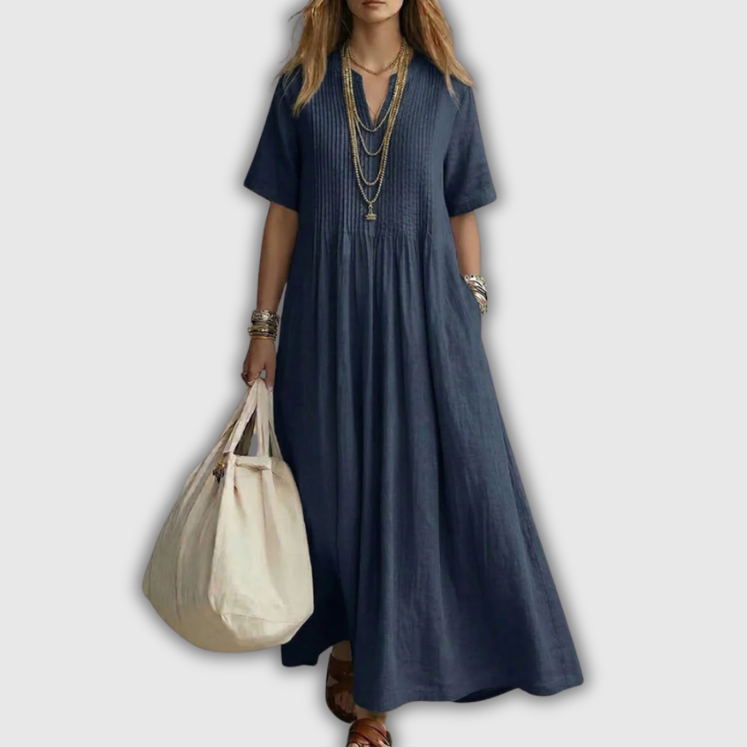 Noor | Elegant Pleated Dress