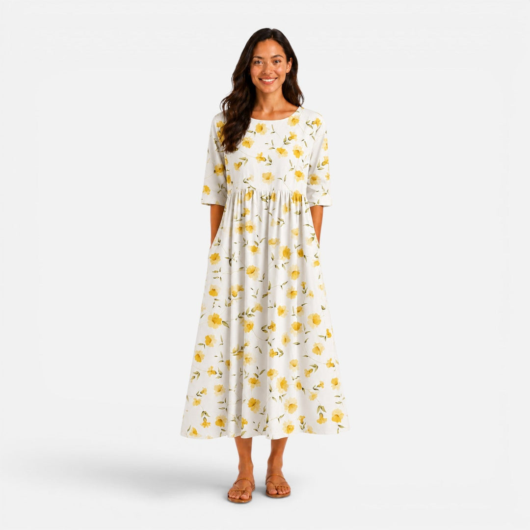 Eliza | Relaxed Midi Dress