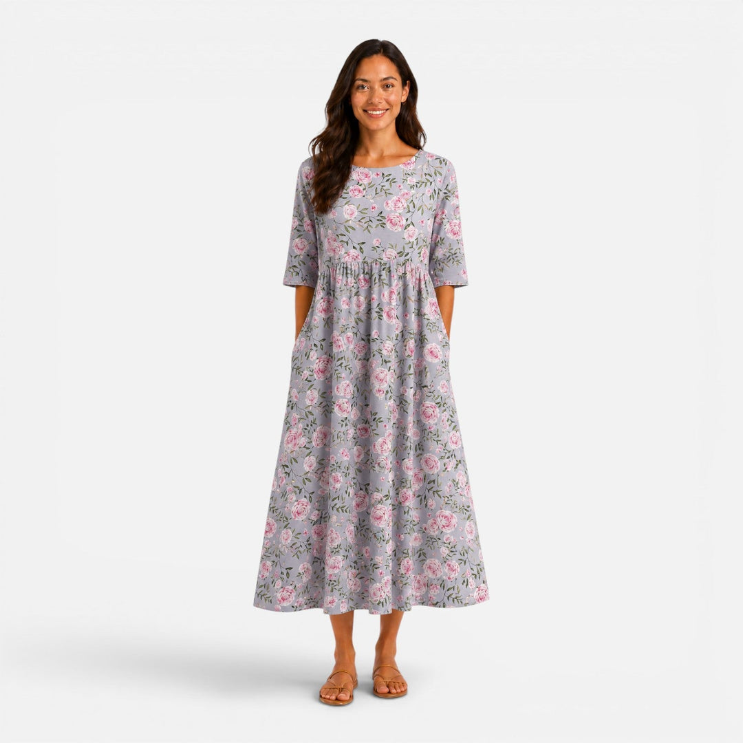 Eliza | Relaxed Midi Dress