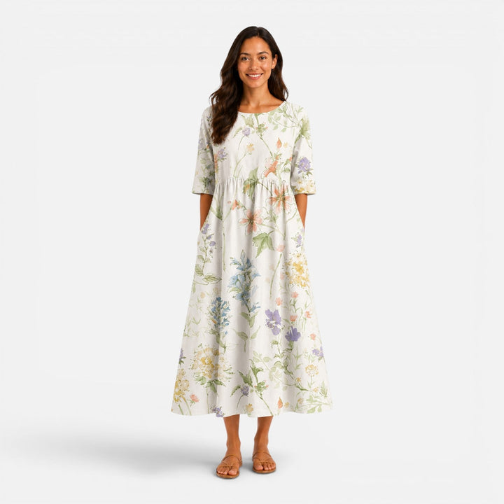 Eliza | Relaxed Midi Dress