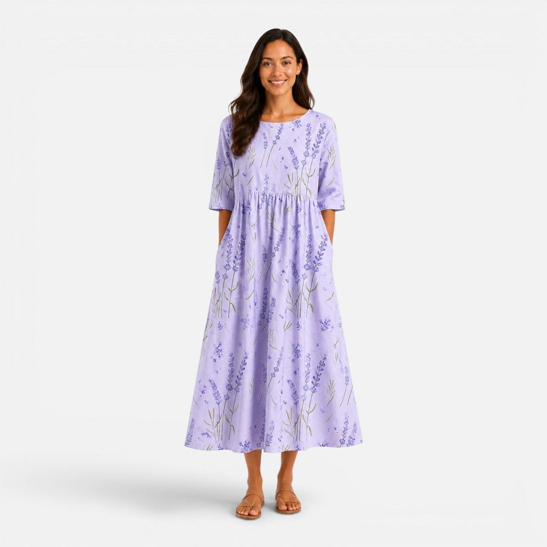 Eliza | Relaxed Midi Dress
