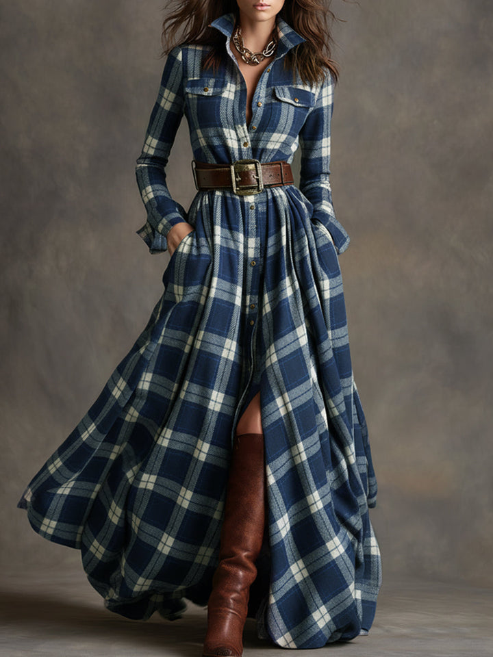 Mandy | Belt Shirt Dress