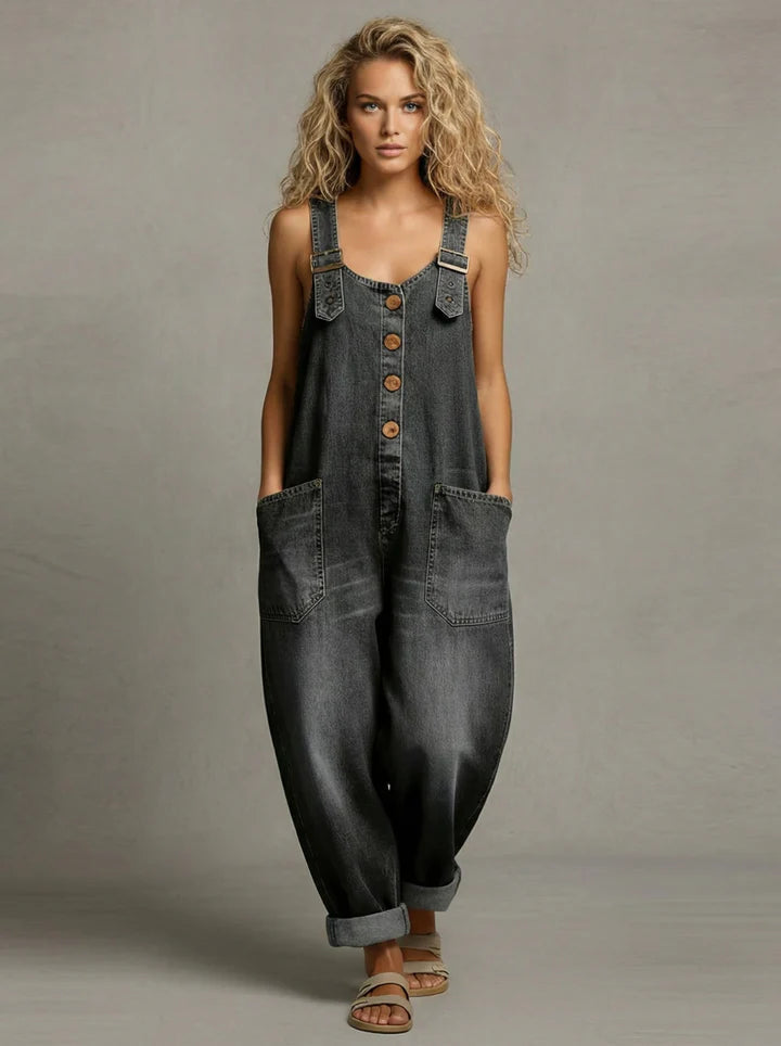 Molly - Denim Jumpsuit