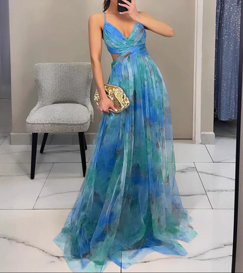 La Scintilla | Maxi Dress Floral Elegance