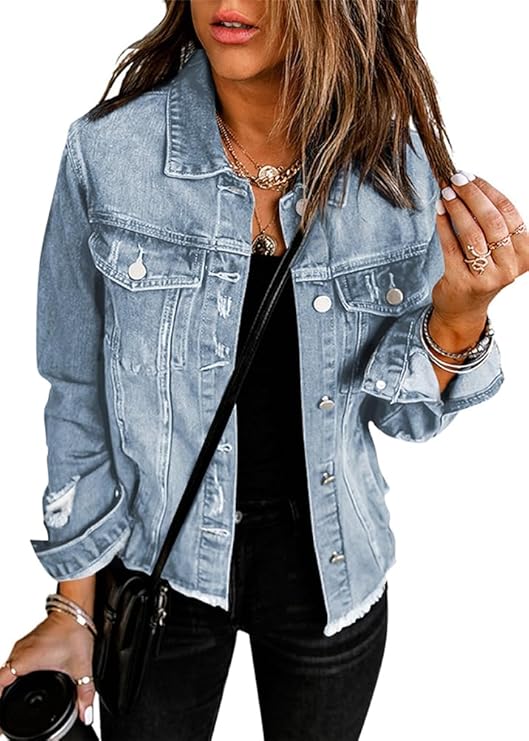 DENIM™ – Distressed Denim Jacket