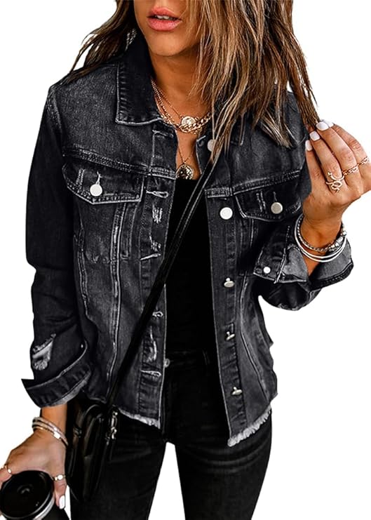 DENIM™ – Distressed Denim Jacket
