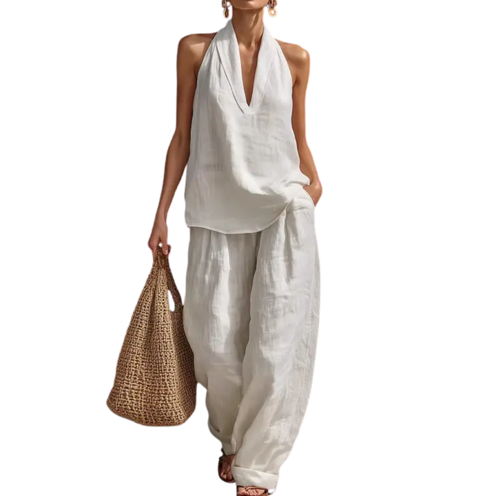 ZURI™ – Breezy Halter Two Piece Set
