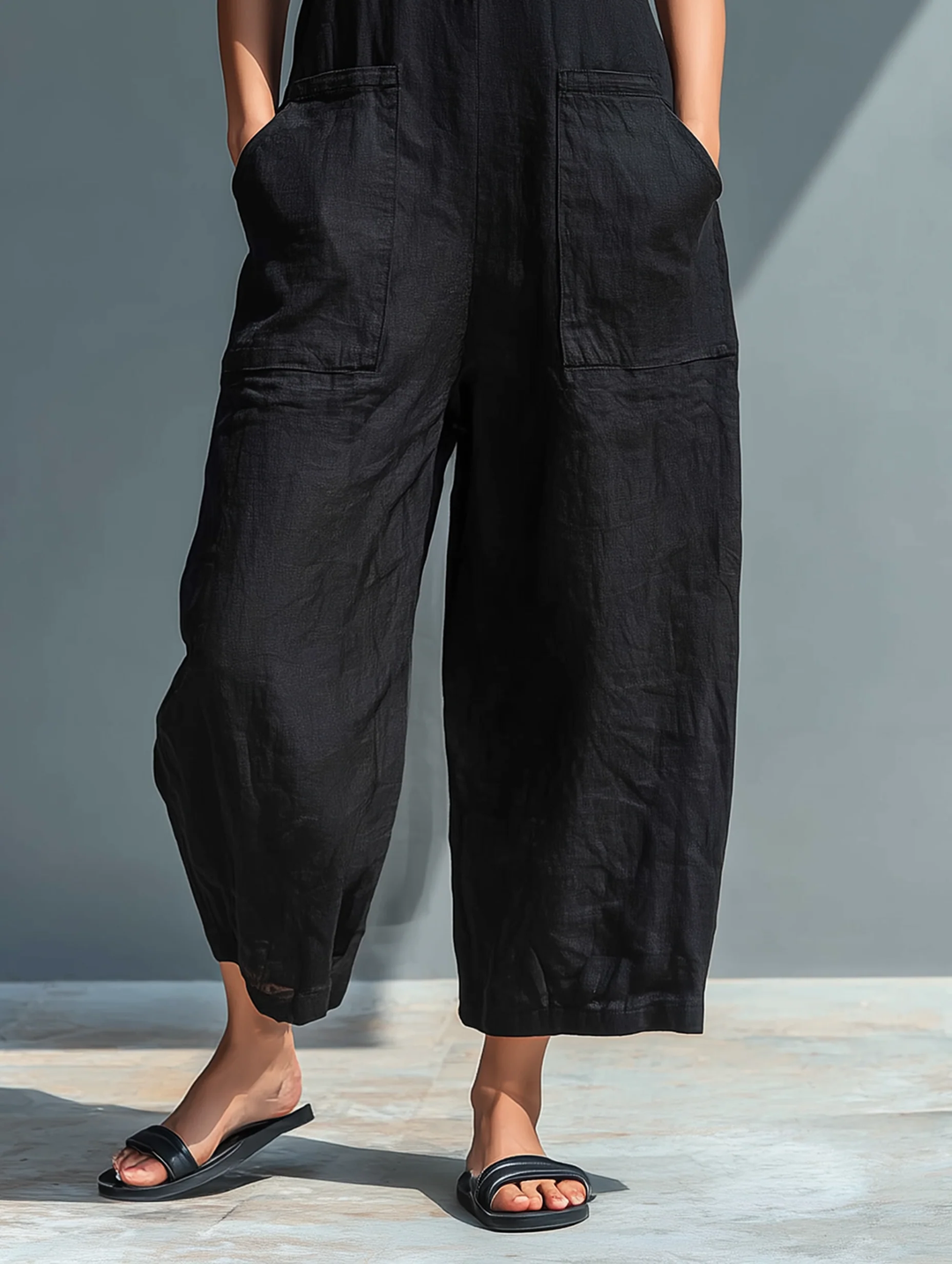 Misha™ | Minimalist Sleeveless Jumpsuit
