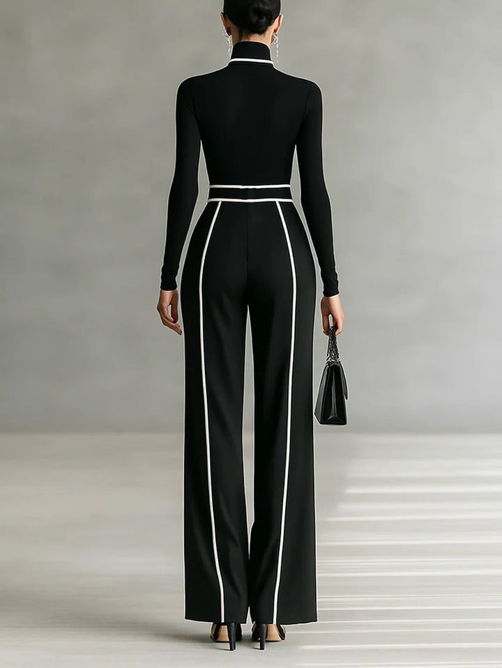 Marie™ | Elegant Set with Contrast Detail