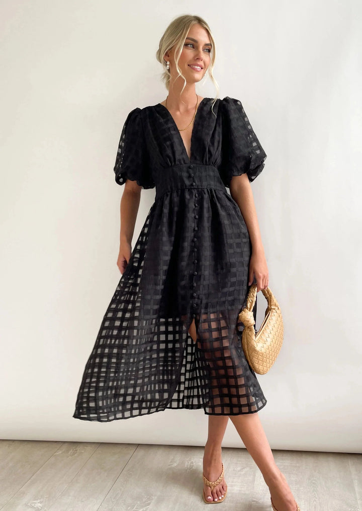 Julia - Elegant Summer Midi Dress